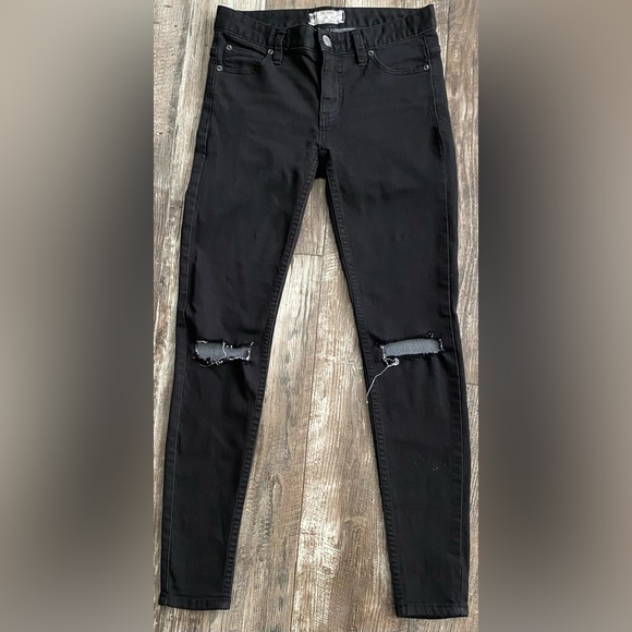 FREE PEOPLE Skinny Jeans Size 25 - Picture 1 of 3